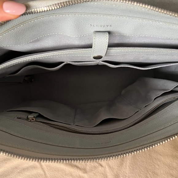 Senreve Maestra Bag in Ice Blue (largest size) - Picture 3 of 6